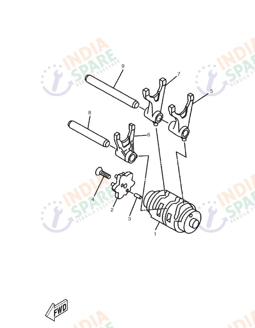 SHIFT CAM FORK